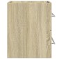 vidaXL Ντουλάπι Νιπτήρα Sonoma Δρυς 60 x 38,5 x 48 εκ. από Επεξ. Ξύλο