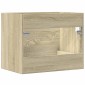 vidaXL Ντουλάπι Νιπτήρα Sonoma Δρυς 60 x 38,5 x 48 εκ. από Επεξ. Ξύλο