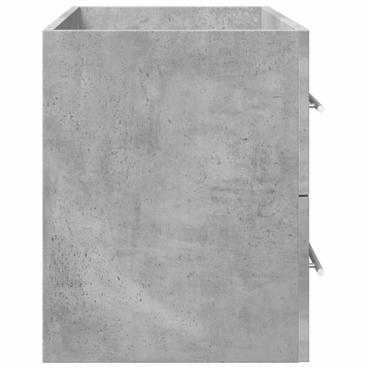 vidaXL Ντουλάπι Νιπτήρα Γκρι σκυροδέματος 80x38,5x48εκ Επεξεργασμένο Ξύλο