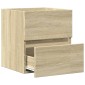 vidaXL Ντουλάπι Νιπτήρα Sonoma Δρυς 41x38,5x45 εκ. Επεξεργασμένο Ξύλο