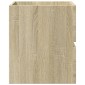 vidaXL Ντουλάπι Νιπτήρα Sonoma Δρυς 41x38,5x45 εκ. Επεξεργασμένο Ξύλο