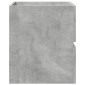 vidaXL Ντουλάπι Νιπτήρα Γκρι Σκυροδ. 41x38,5x45 εκ. Επεξεργασμένο Ξύλο