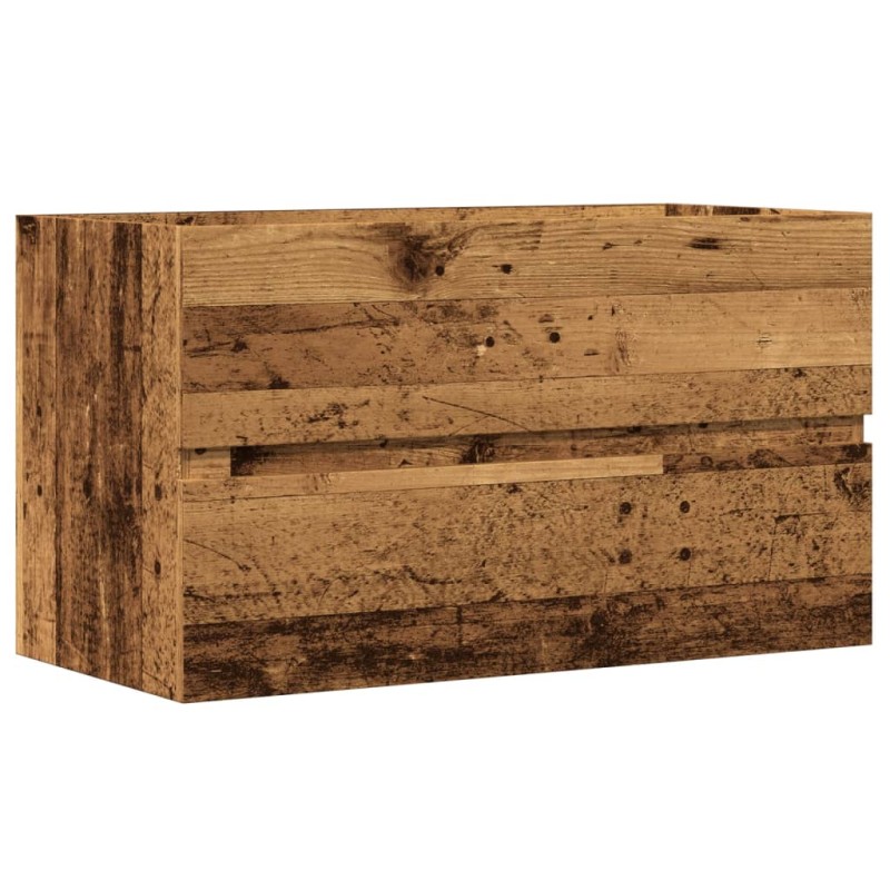 vidaXL Ντουλάπι Μπάνιου Κρεμαστό Παλ. Ξύλο 80x38,5x45εκ. από Επ. Ξύλο