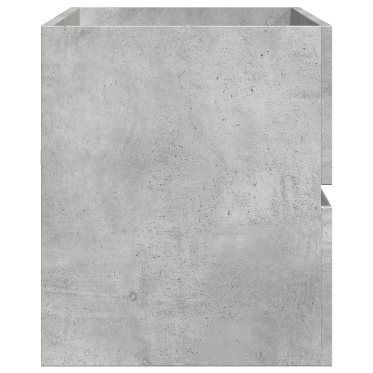 vidaXL Ντουλάπι Νιπτήρα Γκρι Σκυροδέματος 100x38,5x45 εκ. Επεξ. Ξύλο