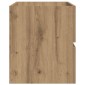 vidaXL Ντουλάπι Νιπτήρα Αρτισιανή Δρυς 100x38,5x45 εκ. Επεξ. Ξύλο