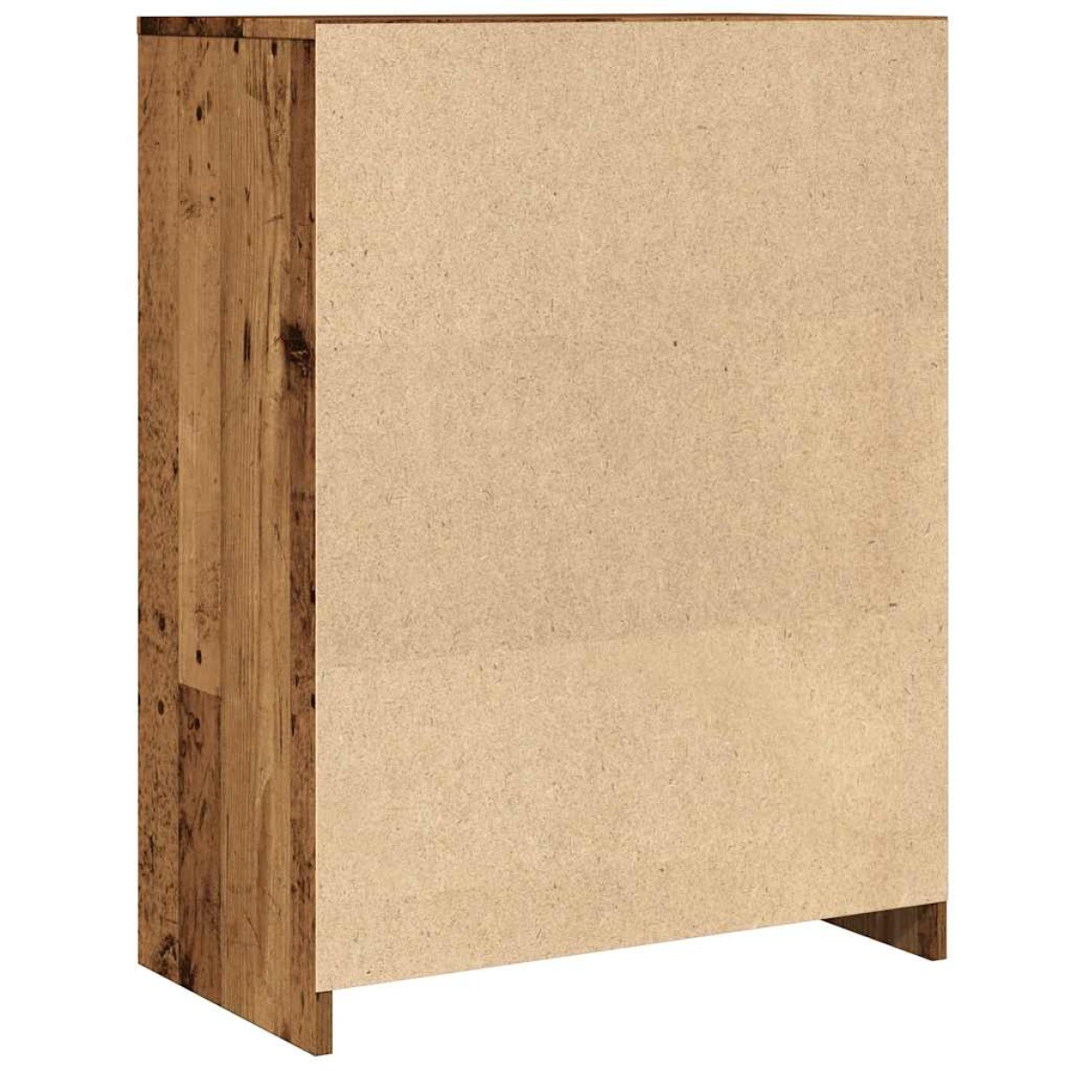 vidaXL Ντουλάπι Μπάνιου Όψη Παλαιού Ξύλου 60x33x80 εκ. από Επεξ. Ξύλο