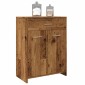 vidaXL Ντουλάπι Μπάνιου Όψη Παλαιού Ξύλου 60x33x80 εκ. από Επεξ. Ξύλο