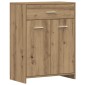 vidaXL Ντουλάπι Μπάνιου Αρτισιανή Δρυς 60x33x80 εκ. Επεξ. Ξύλο