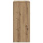 vidaXL Ντουλάπι Μπάνιου Αρτισιανή Δρυς 60x33x80 εκ. Επεξ. Ξύλο
