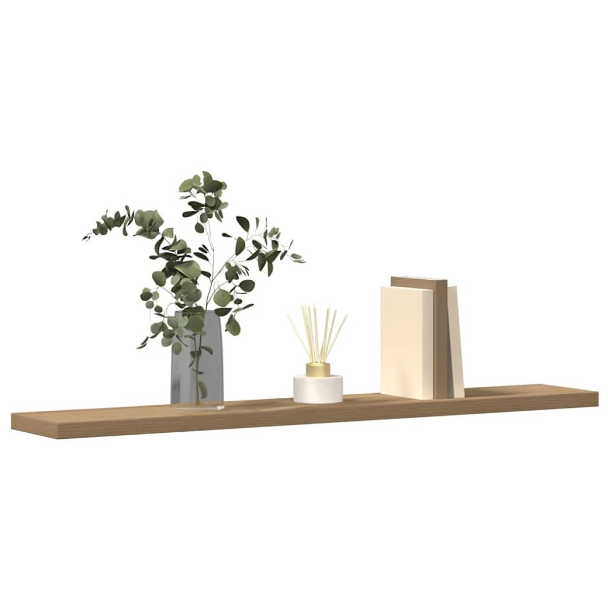 vidaXL Ράφια Βιβλιοθήκης 4 τεμ. Artisan Δρυς 60x10x1,5 εκ. Επεξ. Ξύλο
