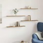 vidaXL Ράφια Βιβλιοθήκης 4 τεμ. Artisan Δρυς 60x10x1,5 εκ. Επεξ. Ξύλο