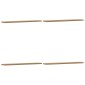 vidaXL Ράφια Τοίχου 4 τεμ. Artisan Δρυς 60x20x1,5εκ. από Επεξεργ. Ξύλο