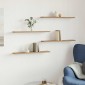 vidaXL Ράφια Τοίχου 4 τεμ. Artisan Δρυς 60x20x1,5εκ. από Επεξεργ. Ξύλο
