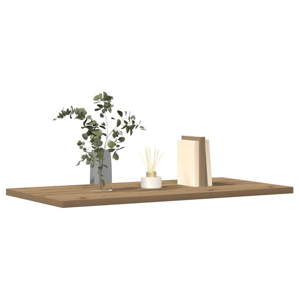 vidaXL Ράφια Τοίχου 4 τεμ. Artisan Δρυς 60x30x1,5εκ. από Επεξεργ. Ξύλο