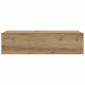 ντουλάπι τηλεόρασης vidaXL με φώτα LED Artisan Oak 60x35x15,5 cm