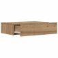 ντουλάπι τηλεόρασης vidaXL με φώτα LED Artisan Oak 60x35x15,5 cm
