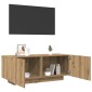 vidaXL Έπιπλο Τηλεόρασης Artisian Δρυς 100x35x40 εκ Επεξεργασμένο Ξύλο