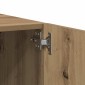 vidaXL Έπιπλο Τηλεόρασης Artisian Δρυς 100x35x40 εκ Επεξεργασμένο Ξύλο