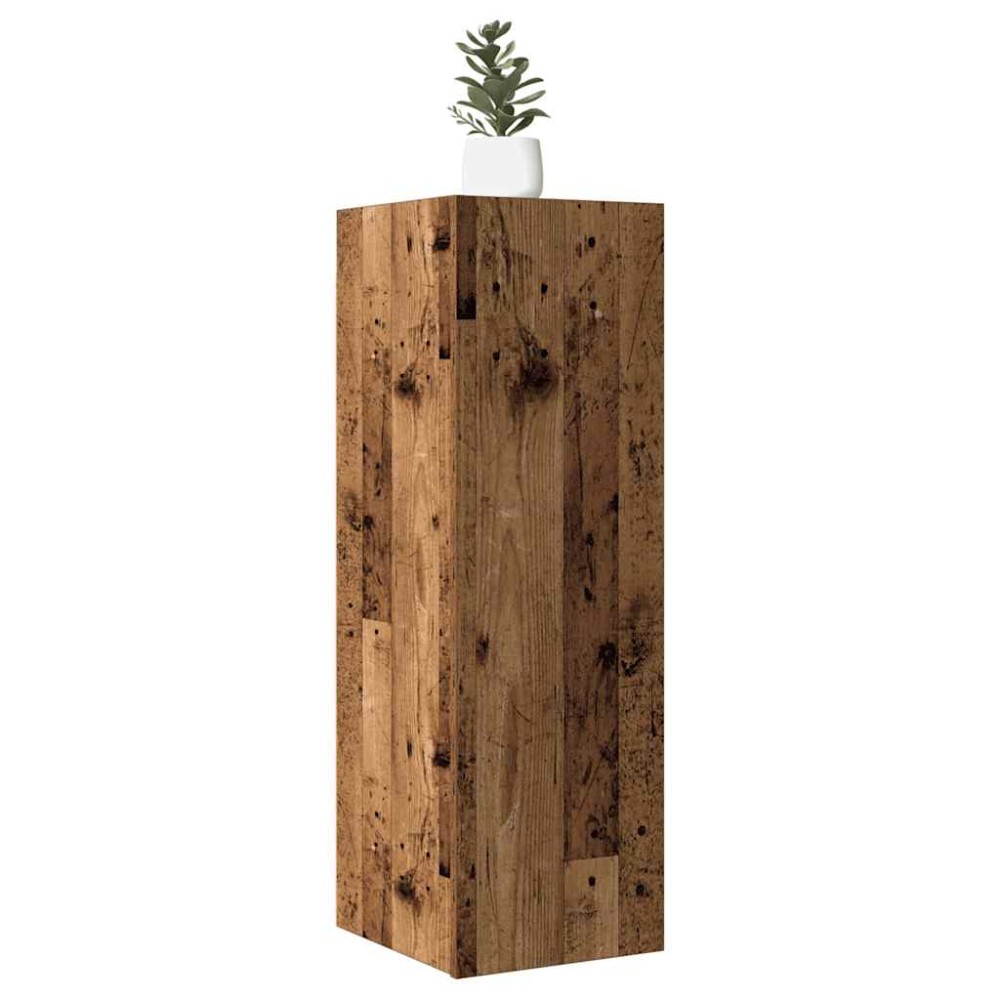 ντουλάπι τηλεόρασης vidaXL Παλιό ξύλο 30,5x30x90 cm Ξύλινη κατασκευή