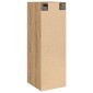 vidaXL Σετ ντουλάπι τηλεόρασης 2 τεμαχίων Artisan Oak Ξύλο μηχανής