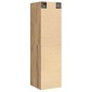 vidaXL Ντουλάπι τηλεόρασης Artisan Oak 30,5x30x110 cm Ξύλινη κατασκευή