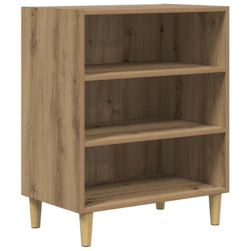 vidaXL Μπουφές Αρτισιανή Δρυς 57x35x75 εκ. από Επεξεργασμένο Ξύλο
