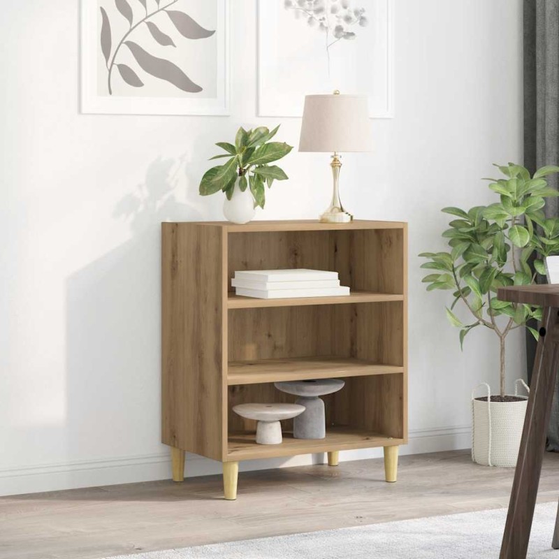 vidaXL Μπουφές Αρτισιανή Δρυς 57x35x75 εκ. από Επεξεργασμένο Ξύλο