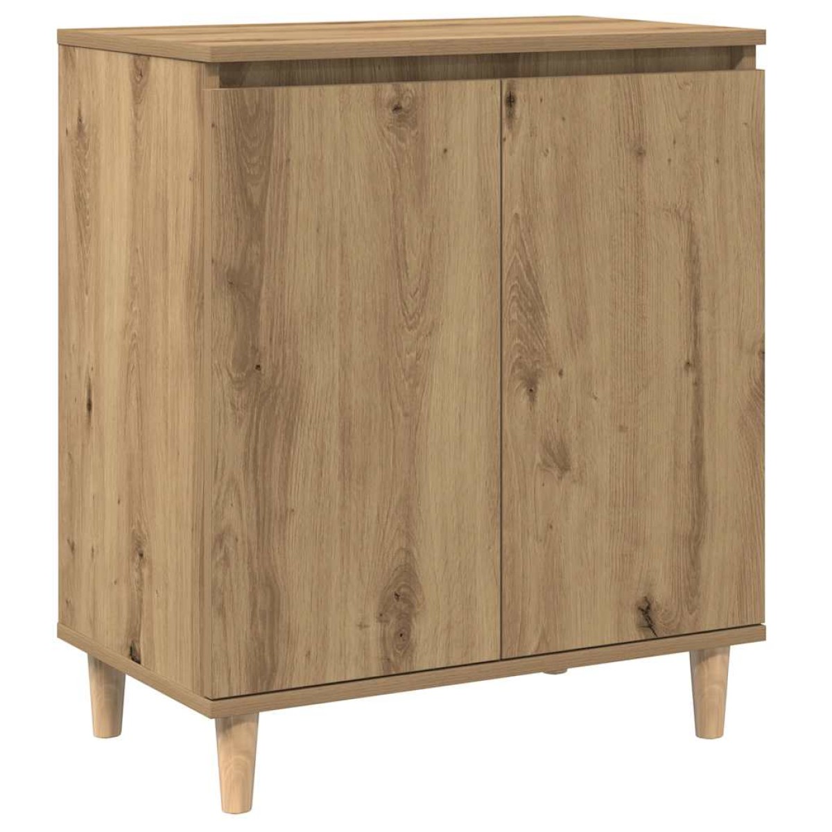 vidaXL Μπουφές Τεχνίτης Δρυς 60x35x70 εκ. από Επεξεργασμένο Ξύλο