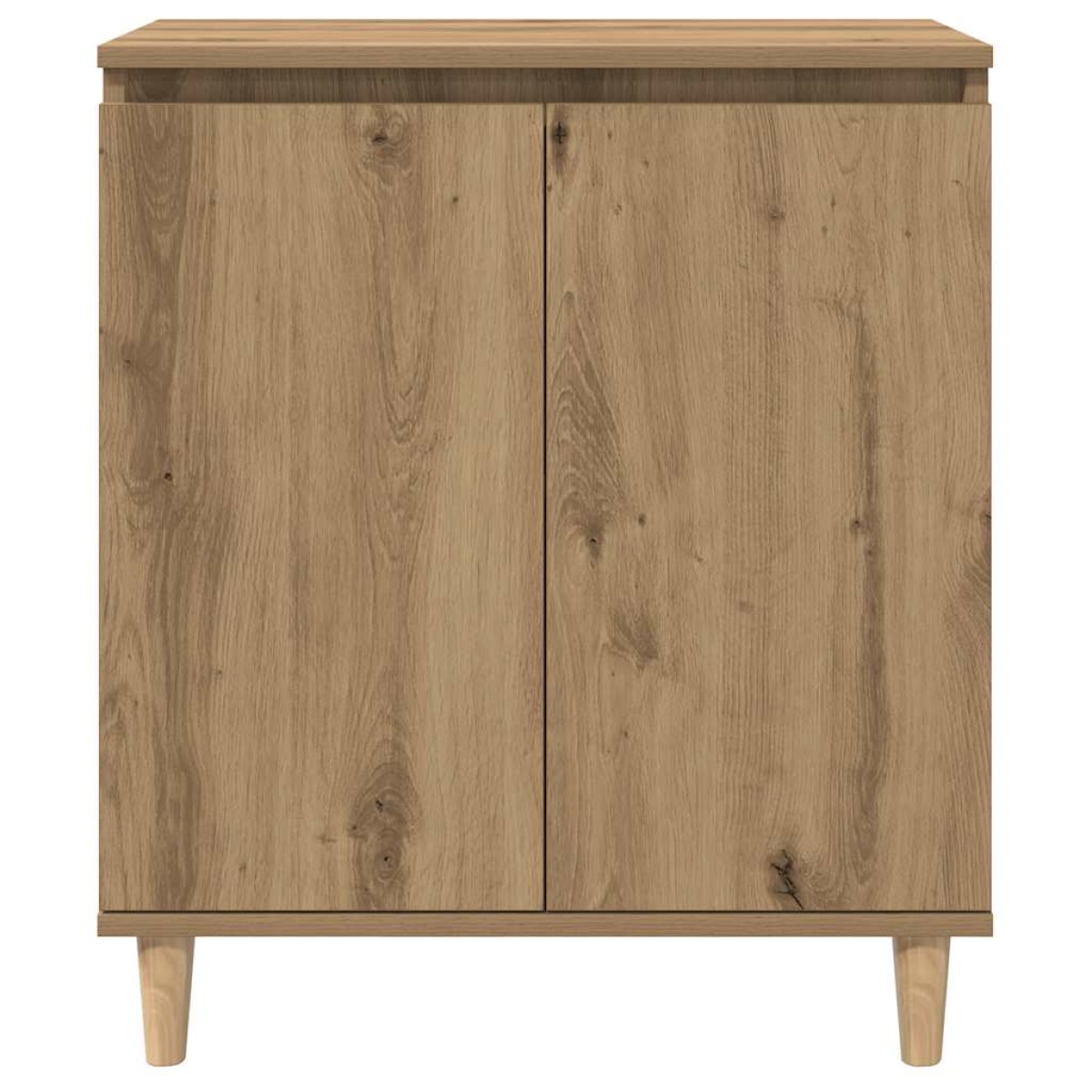 vidaXL Μπουφές Τεχνίτης Δρυς 60x35x70 εκ. από Επεξεργασμένο Ξύλο