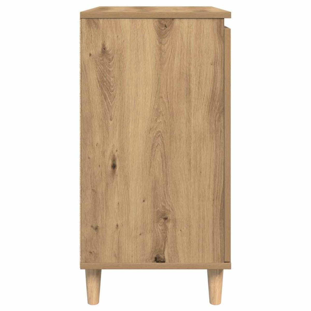 vidaXL Μπουφές Τεχνίτης Δρυς 60x35x70 εκ. από Επεξεργασμένο Ξύλο