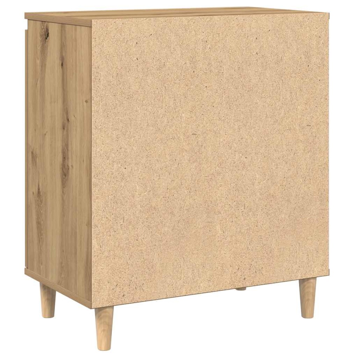 vidaXL Μπουφές Τεχνίτης Δρυς 60x35x70 εκ. από Επεξεργασμένο Ξύλο