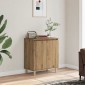 vidaXL Μπουφές Τεχνίτης Δρυς 60x35x70 εκ. από Επεξεργασμένο Ξύλο