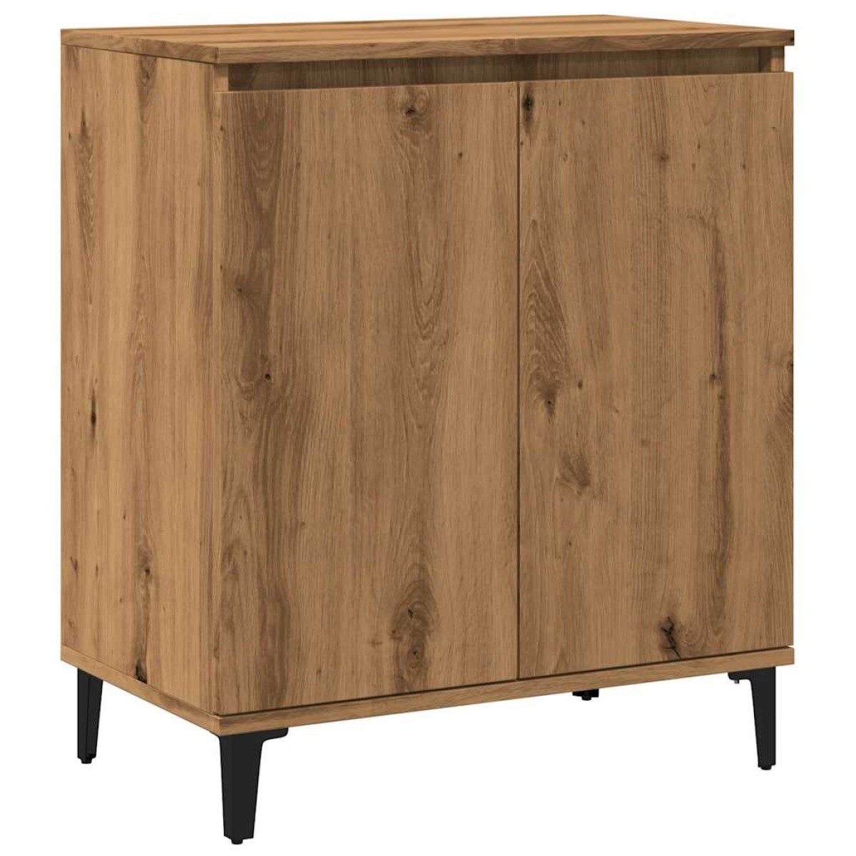 vidaXL Μπουφές Τεχνίτης Δρυς 60x35x70 εκ. από Επεξεργασμένο Ξύλο