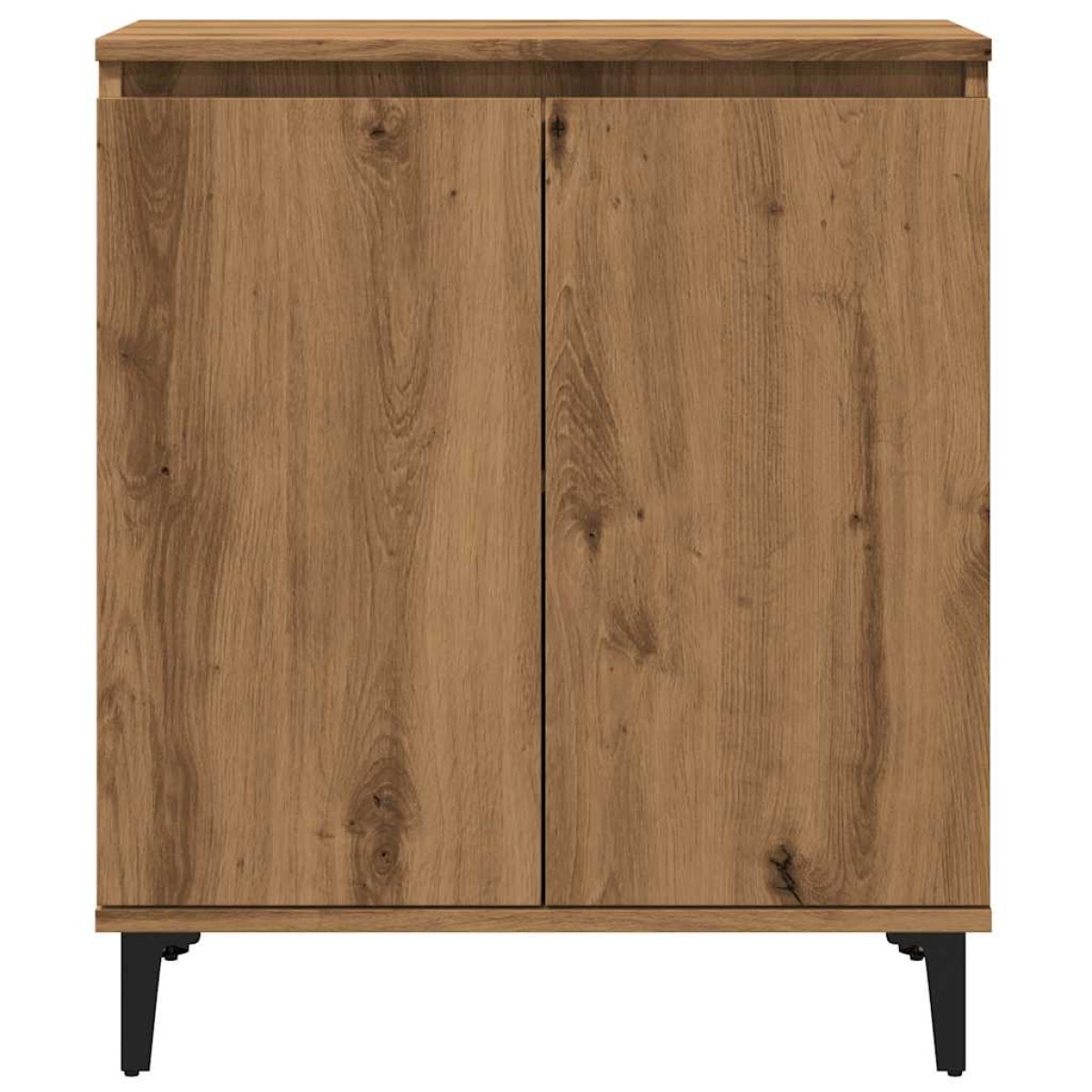 vidaXL Μπουφές Τεχνίτης Δρυς 60x35x70 εκ. από Επεξεργασμένο Ξύλο