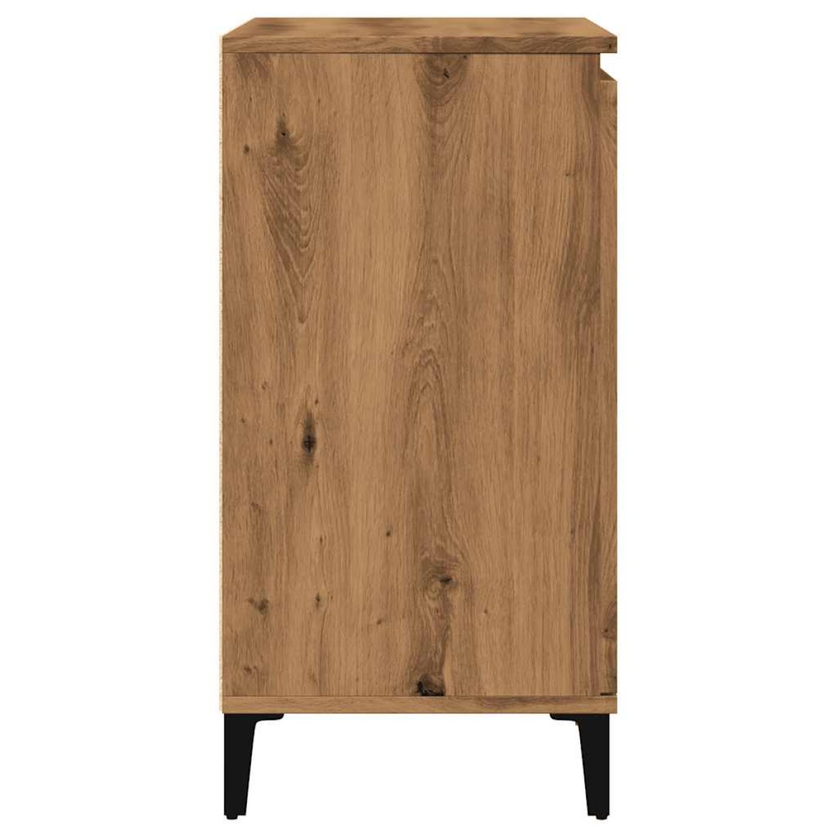 vidaXL Μπουφές Τεχνίτης Δρυς 60x35x70 εκ. από Επεξεργασμένο Ξύλο