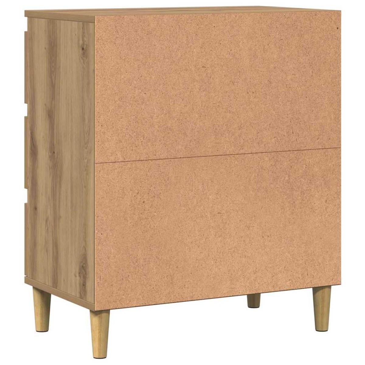 vidaXL Μπουφές Τεχνίτης Δρυς 60x35x70 εκ. από Επεξεργασμένο Ξύλο