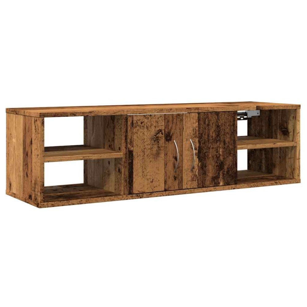 ντουλάπι τοίχου vidaXL Παλιό ξύλο 101x30x29 cm Κατασκευασμένο ξύλο