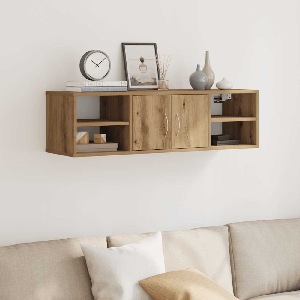 vidaXL Ντουλάπι τοίχου Artisan Oak 101x30x29 cm Κατασκευασμένο ξύλο