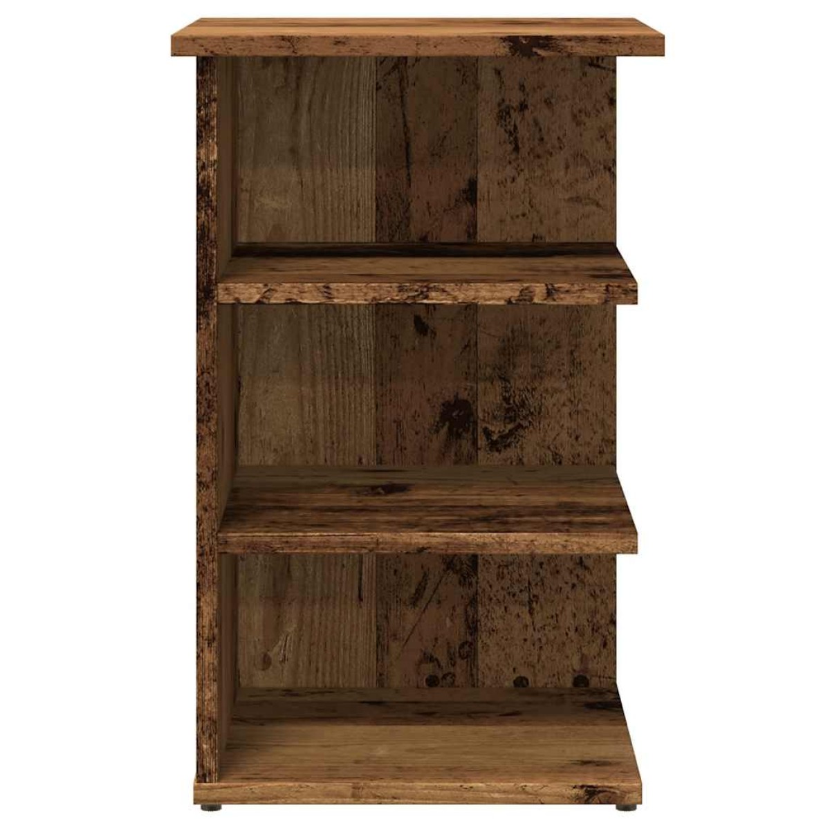 vidaXL Sideboard Παλιό ξύλο 35x35x55 cm Ξύλο μηχανής