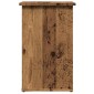 vidaXL Sideboard Παλιό ξύλο 35x35x55 cm Ξύλο μηχανής