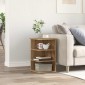 vidaXL Sideboard Artisan Oak 35x35x55 cm Ξύλο μηχανής