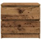 vidaXL Κομοδίνο Όψη Παλαιού Ξύλου 50x40x43.5 εκ. από Επεξ. Ξύλο
