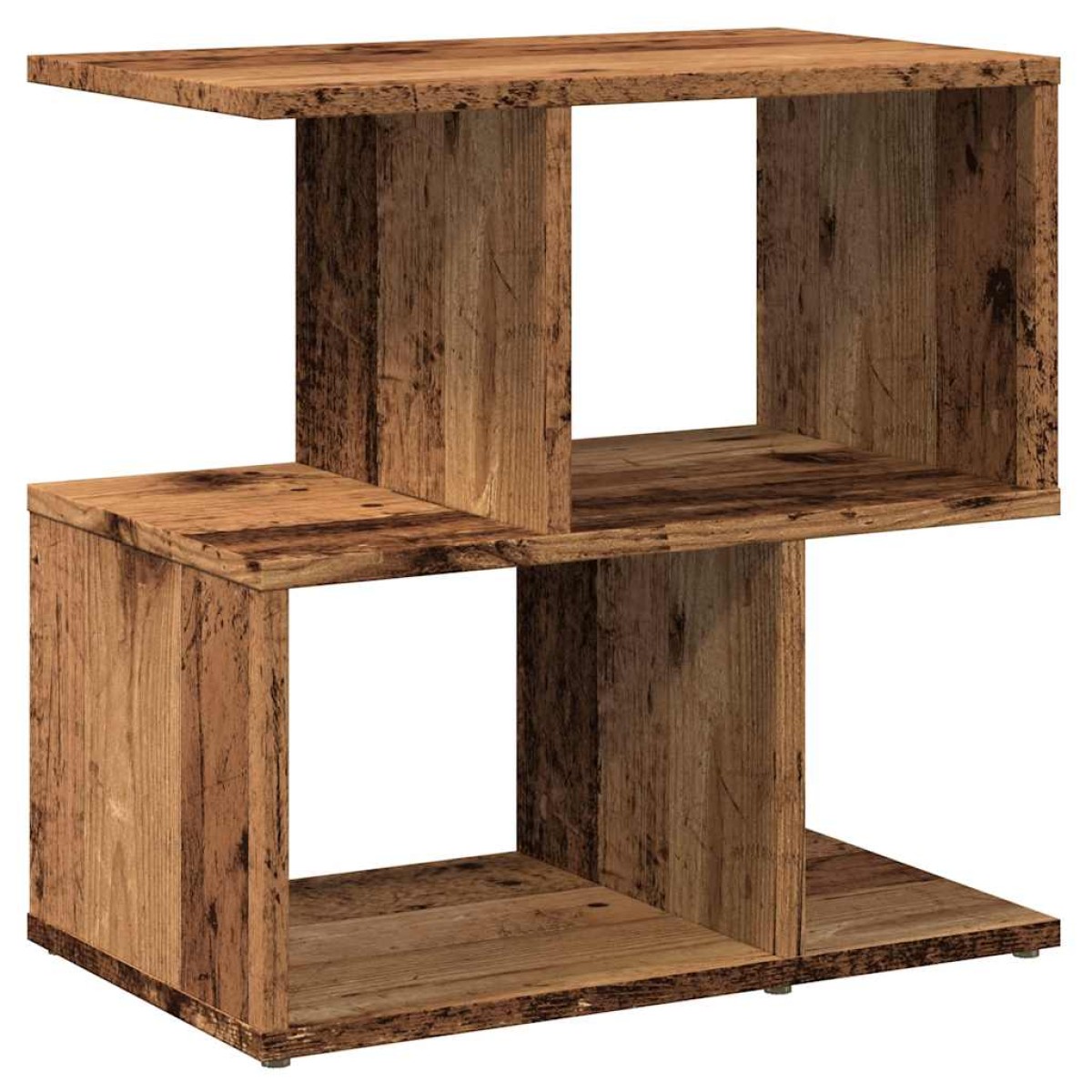 vidaXL Κομοδίνο παλιό ξύλο 50x30x51,5 cm Κατασκευασμένο ξύλο