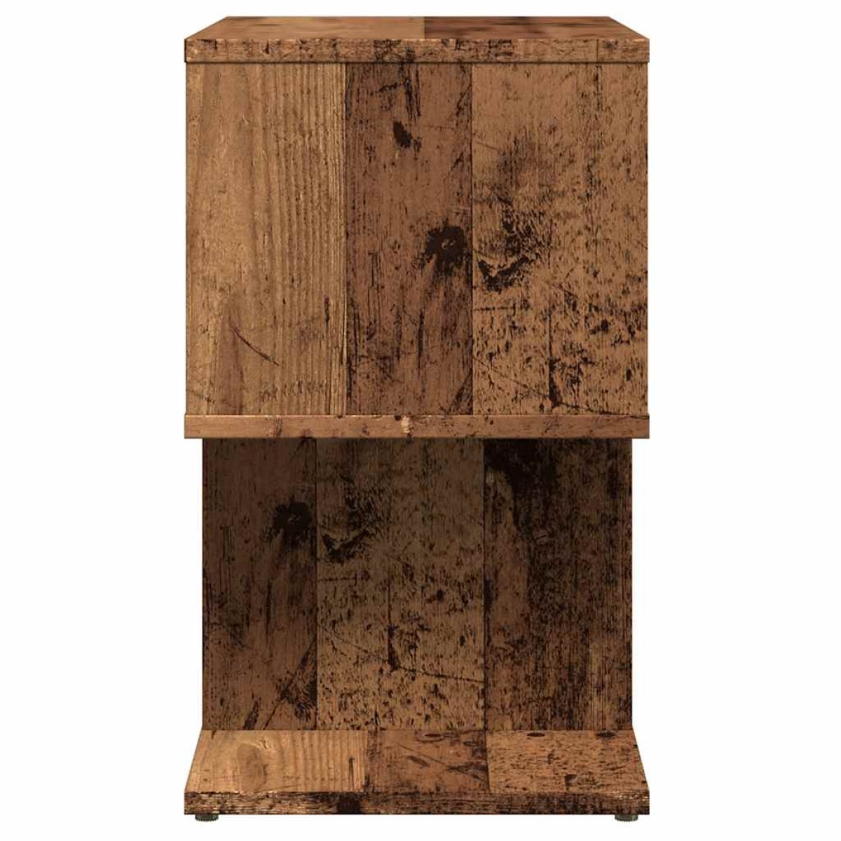 vidaXL Κομοδίνο παλιό ξύλο 50x30x51,5 cm Κατασκευασμένο ξύλο
