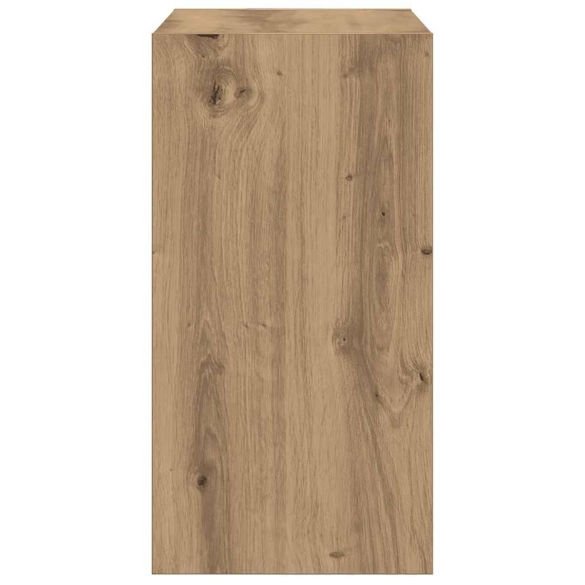 vidaXL Side Table Artisan Oak 50x26x50 cm Κατασκευασμένο ξύλο