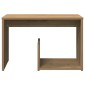 vidaXL Side Table Artisan Oak 59x36x38 cm Κατασκευασμένο ξύλο
