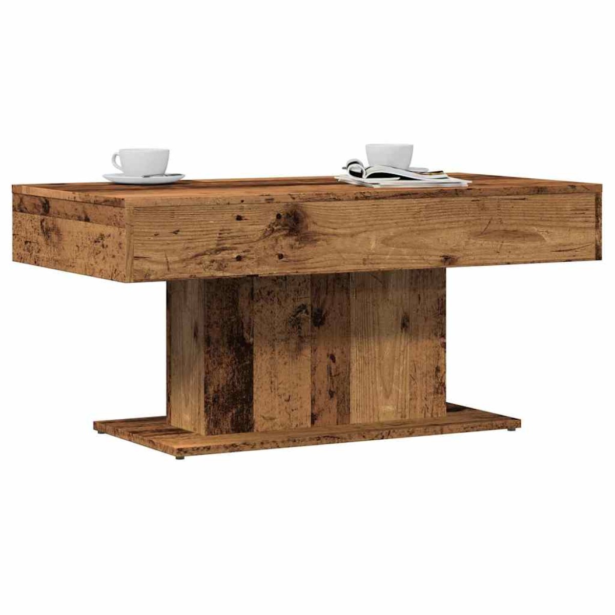 vidaXL Τραπεζάκι Σαλονιού από Παλιό Ξύλο 96 x 50 x 45 εκ. από Τεχνητό Ξύλο