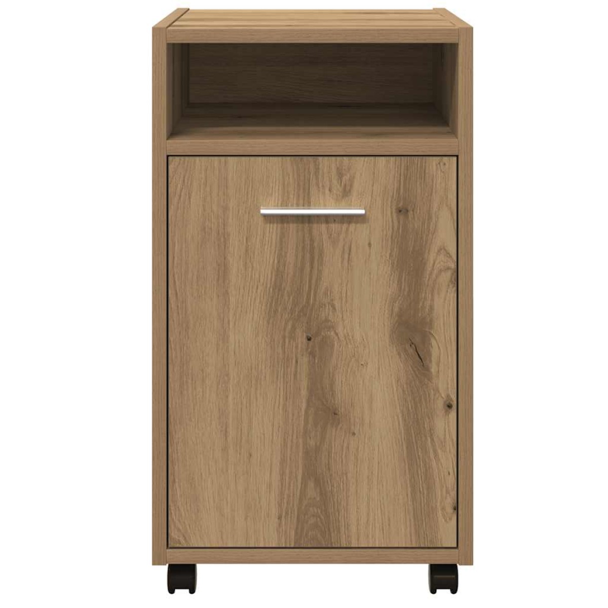 ντουλάπι vidaXL με ροδάκια Artisan Oak 33x38x60 cm Κατασκευασμένο ξύλο