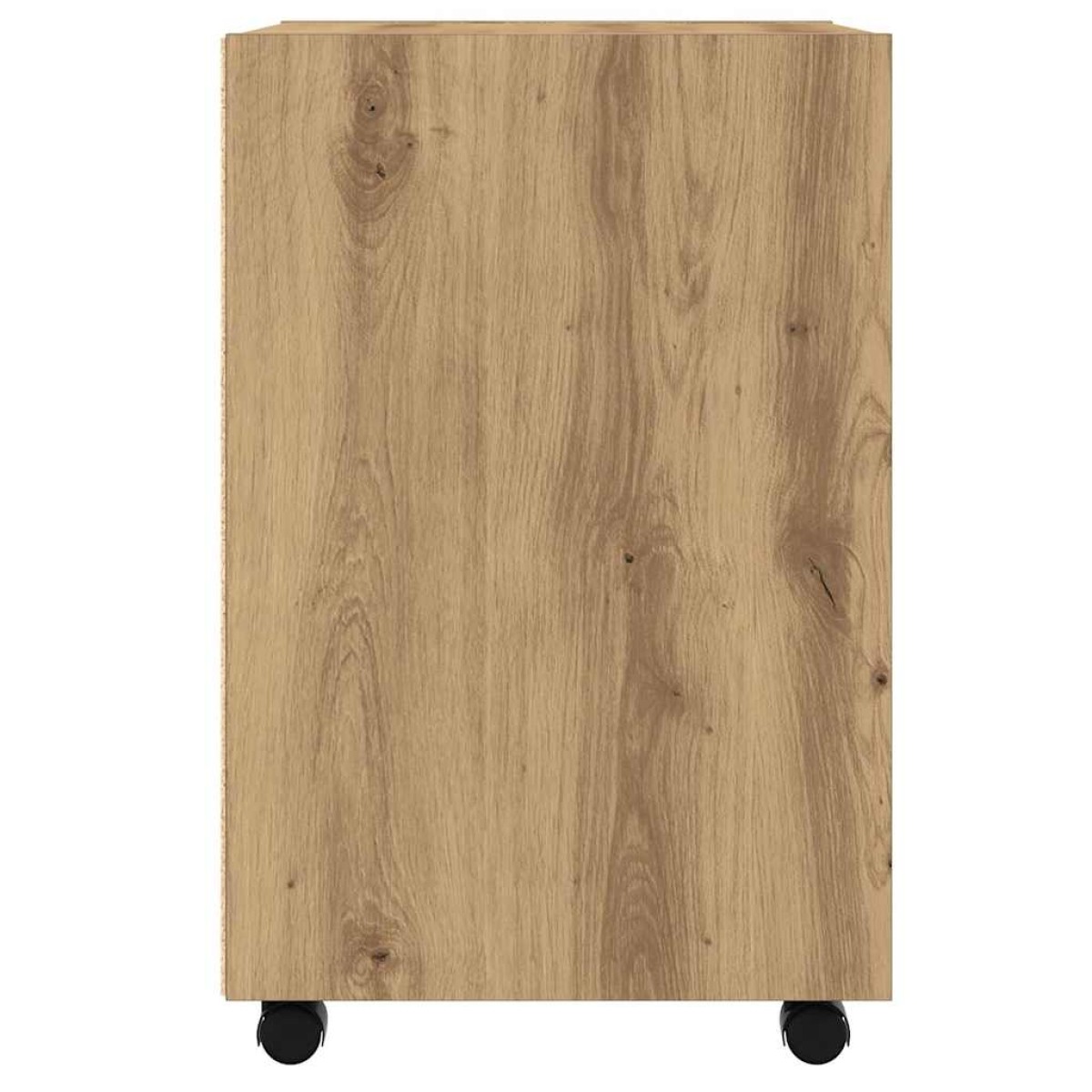ντουλάπι vidaXL με ροδάκια Artisan Oak 33x38x60 cm Κατασκευασμένο ξύλο