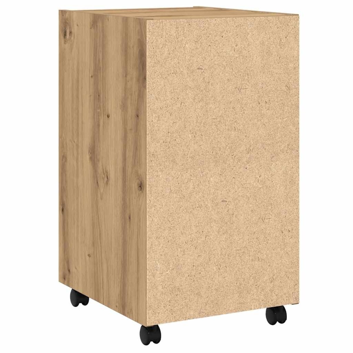 ντουλάπι vidaXL με ροδάκια Artisan Oak 33x38x60 cm Κατασκευασμένο ξύλο